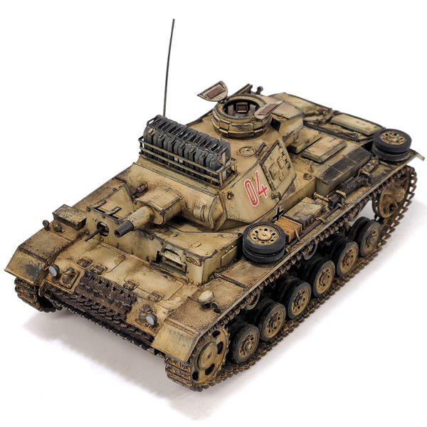 아카데미 35000 독일 3호전차 N형 아프리카군단 1/35 13567
